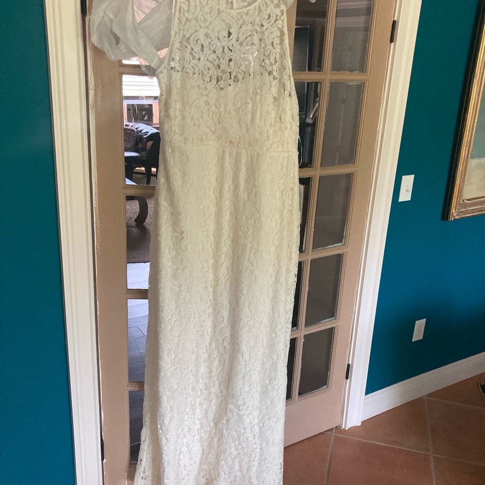 COPY - NWT JCrew wedding ivory/ off white. Pamela Lace